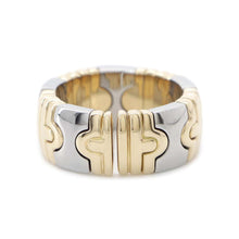 Load image into Gallery viewer, BVLGARI Parentesi Ring Size #9 K18YG Stainless Steel
