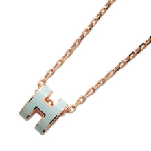 Load image into Gallery viewer, HERMES Pop Ash Necklace Size Mini Paper Mint Metal
