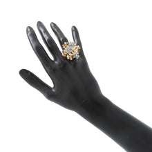 将图像加载到图库查看器中，Van Cleef &amp; Arpels Frivole Ring 8 Flower Size 53/#13VCARPFIQ53/VCARPFIQ00 K18WG K18PG
