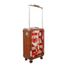 将图像加载到图库查看器中，HERMES Rolling Mobility Suitcase Initial Gold/Multicolor Leather
