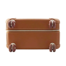 将图像加载到图库查看器中，HERMES Rolling Mobility Suitcase Initial Gold/Multicolor Leather
