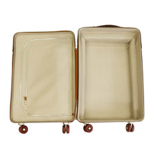 将图像加载到图库查看器中，HERMES Rolling Mobility Suitcase Initial Gold/Multicolor Leather
