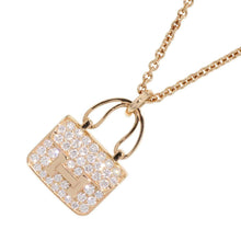 Load image into Gallery viewer, HERMES Amulette Constance Necklace 18K Pink Gold
