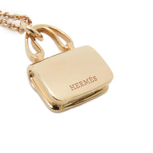 Load image into Gallery viewer, HERMES Amulette Constance Necklace 18K Pink Gold
