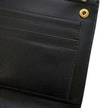 Load image into Gallery viewer, SAINT LAURENT PARIS uptown large wallet Black582124 Croco embossed
