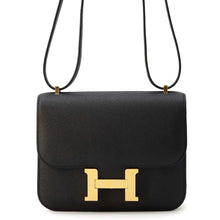 Load image into Gallery viewer, HERMES Constance3 Miroir Black Epsom Size Mini
