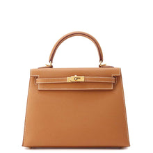 Load image into Gallery viewer, HERMES Kelly Sellier Gold Epsom Size 25
