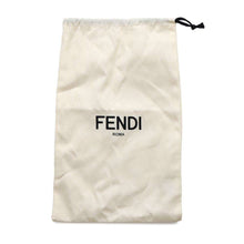 将图像加载到图库查看器中，FENDI FENDI Logo Strap Gray Canvas Leather
