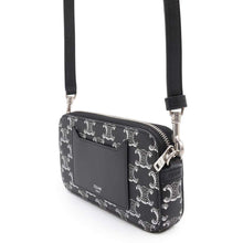 Load image into Gallery viewer, CELINE Horizontal Shoulder Pouch Black/Silver10L272EV5 Leather
