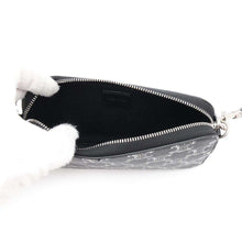 Load image into Gallery viewer, CELINE Horizontal Shoulder Pouch Black/Silver10L272EV5 Leather
