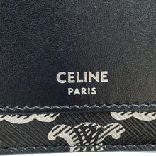 Load image into Gallery viewer, CELINE Horizontal Shoulder Pouch Black/Silver10L272EV5 Leather
