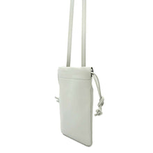 将图像加载到图库查看器中，CELINE Cuir Triomphe Drawstring Mobile Pouch Jade10L163ETK Leather
