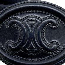 将图像加载到图库查看器中，CELINE Cuir Triomphe Coin purse Black10I863DPQ Leather
