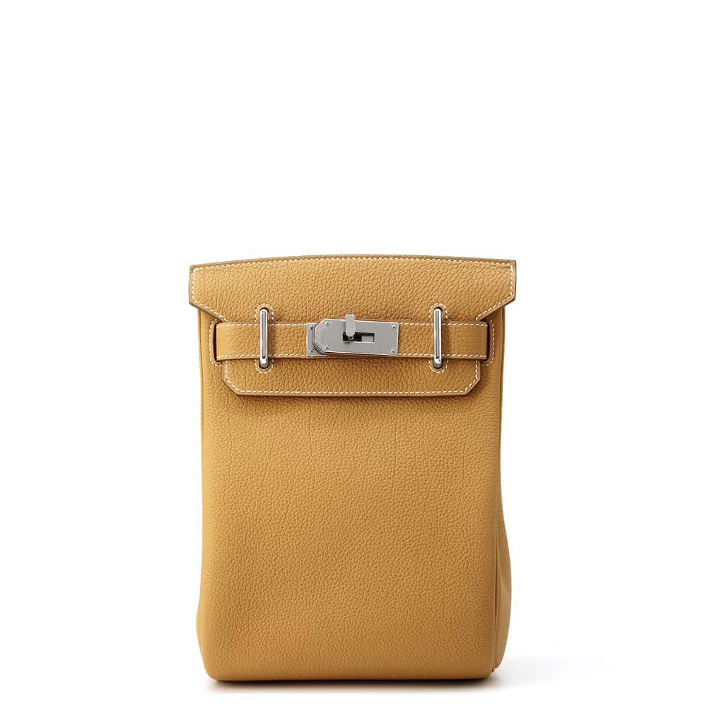 HERMES kelly akkad Natural Sable Togo Leather Size PM