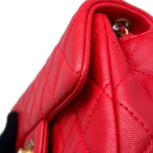 Load image into Gallery viewer, CHANEL Mini Matelasse Cocoball ChainShoulder Bag RedAS1787 Lambskin Size 20
