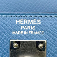 Load image into Gallery viewer, HERMES Kelly Sellier Azur Epsom Size 25
