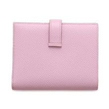 将图像加载到图库查看器中，HERMES Bean compact Mauve Sylvestre Epsom
