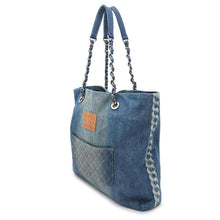 Load image into Gallery viewer, CHANEL Shopping Bag BlueAS0480 Denim
