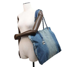 Load image into Gallery viewer, CHANEL Shopping Bag BlueAS0480 Denim
