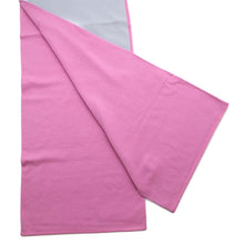 Load image into Gallery viewer, CHANEL 1PCC Logo Long Scarf Pink/GrayP50160 Cashmere100%
