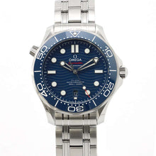 将图像加载到图库查看器中，OMEGA Seamaster Diver300M W42mm Stainless Steel Blue Dial210.30.42.20.03.001
