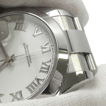 将图像加载到图库查看器中，ROLEX Datejust W41mm Stainless Steel White Dial126300
