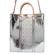 将图像加载到图库查看器中，LOUIS VUITTON Sac Plat SilverM45884 Monogram・Mirror
