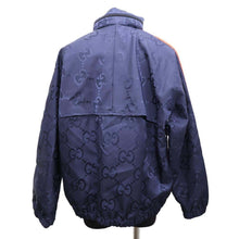 将图像加载到图库查看器中，GUCCI Hooded Jacket Size 48 Navy685818 Nylon100%
