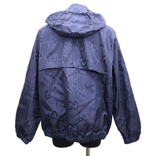 Load image into Gallery viewer, GUCCI Hooded Jacket Size 48 Navy685818 Nylon100%
