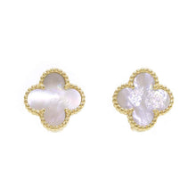 Load image into Gallery viewer, Van Cleef &amp; Arpels Vintage Alhambra EarringVCARA44100 18K Yellow Gold
