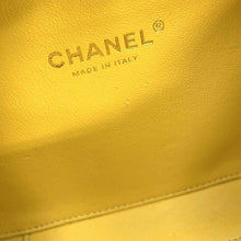 Load image into Gallery viewer, CHANEL CCFiligree vanity bag YellowA93342 Caviar Leather
