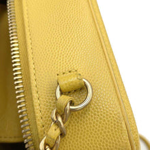 Load image into Gallery viewer, CHANEL CCFiligree vanity bag YellowA93342 Caviar Leather
