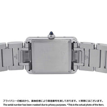 将图像加载到图库查看器中，CARTIER Tank Mast Watch H33.7mmxW25.5mm Stainless Steel Silver DialWSTA0052
