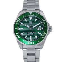 Load image into Gallery viewer, TAG HEUER Aqua Racer Caliber 5 W43mm Stainless Steel Green DialWAY201S.BA0927
