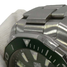 将图像加载到图库查看器中，TAG HEUER Aqua Racer Caliber 5 W43mm Stainless Steel Green DialWAY201S.BA0927
