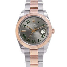 Load image into Gallery viewer, ROLEX Datejust 41 W41mm Stainless Steel K18PG Slate Dial126301
