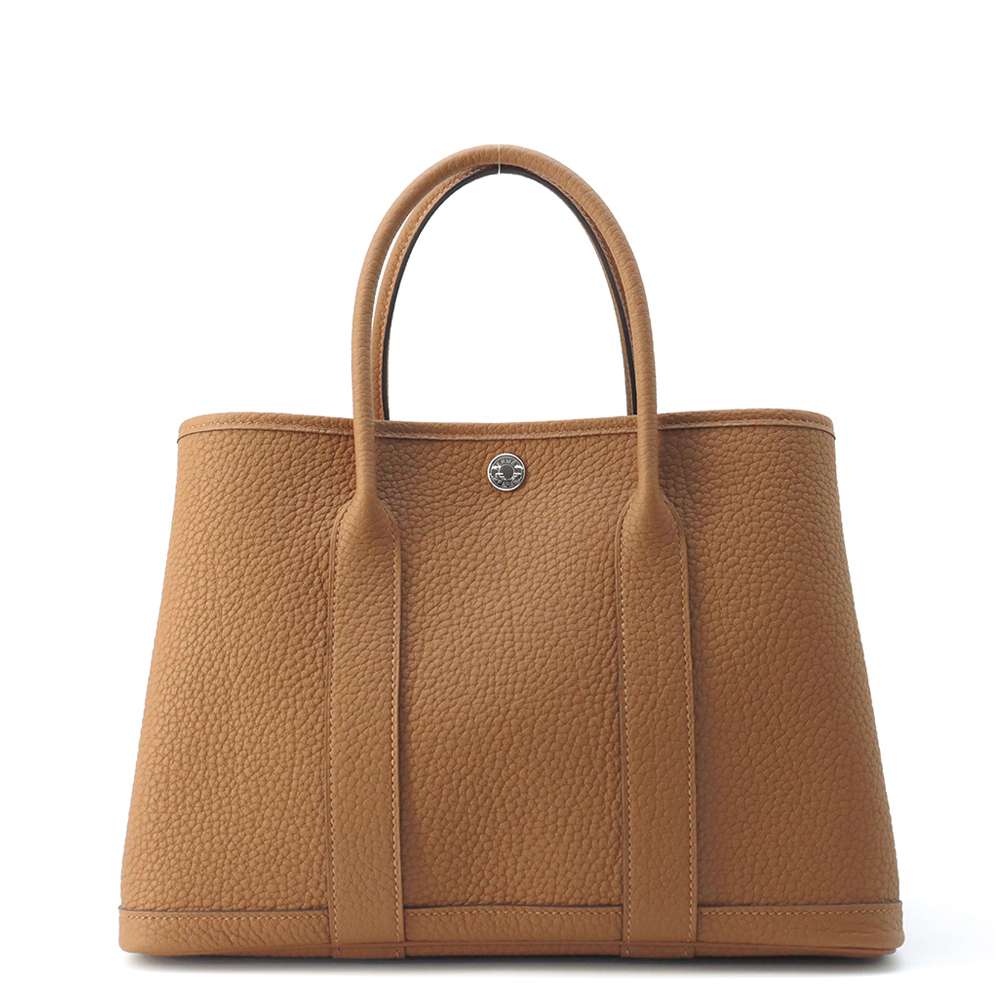 HERMES Garden Party Halzan Negonda Leather Size TPM