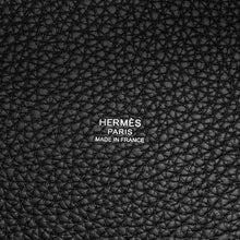 将图像加载到图库查看器中，HERMES Picotin Lock Black Taurillon Clemence Size PM
