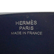 将图像加载到图库查看器中，HERMES HSellier Card Case Black Box Calf Leather
