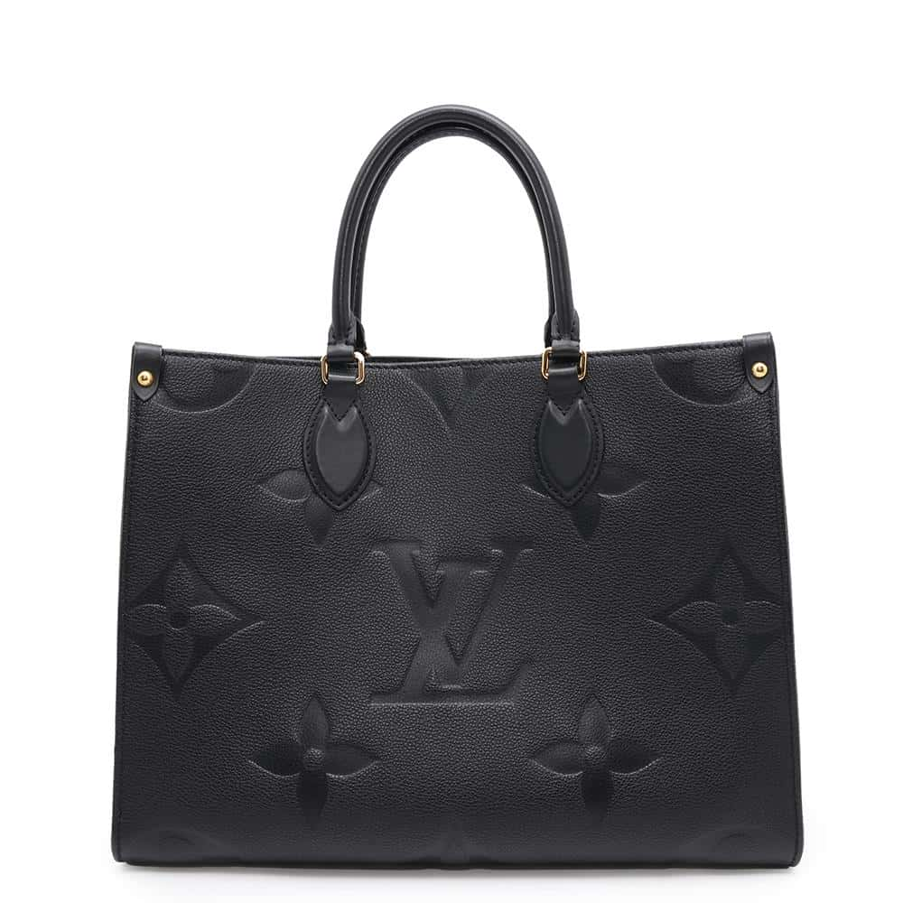 LOUIS VUITTON Onthego NoirM45595 Monogram Empreinte Leather Size MM