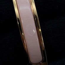 Load image into Gallery viewer, HERMES Mini Clic Chaine d&#39;Ancre Bracelet Size PM Rose Kander Metal
