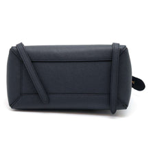 Load image into Gallery viewer, CELINE Belt bag Navy189153 Leather Size micro
