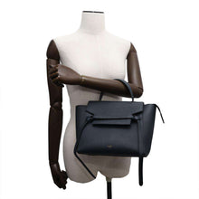 Load image into Gallery viewer, CELINE Belt bag Navy189153 Leather Size micro
