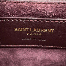 将图像加载到图库查看器中，SAINT LAURENT PARIS Universite Shoulder Bag Bordeaux357403 Leather
