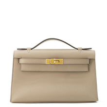 Load image into Gallery viewer, HERMES PochetteKelly Beige Marfa Swift Leather
