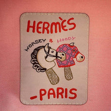 Load image into Gallery viewer, HERMES Cap Julietta Seashell Size 59 Pink Cotton100%
