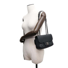 Load image into Gallery viewer, CHANEL Matelasse ChainShoulder Bag Black Caviar Leather Leather
