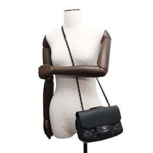 Load image into Gallery viewer, CHANEL Matelasse ChainShoulder Bag Black Caviar Leather Leather
