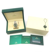 Load image into Gallery viewer, ROLEX Datejust 36 W36mm Stainless Steel K18WG Mint Green Dial126234
