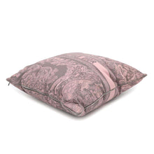 Load image into Gallery viewer, Dior Cushion Square Toile de Jouy Pink/GrayHYP02PPO1U Polyester 70% Cotton 25% Polyethylene 5%
